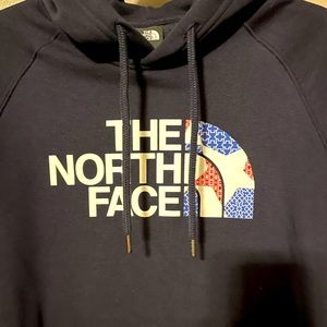 The North Face sweatshirt